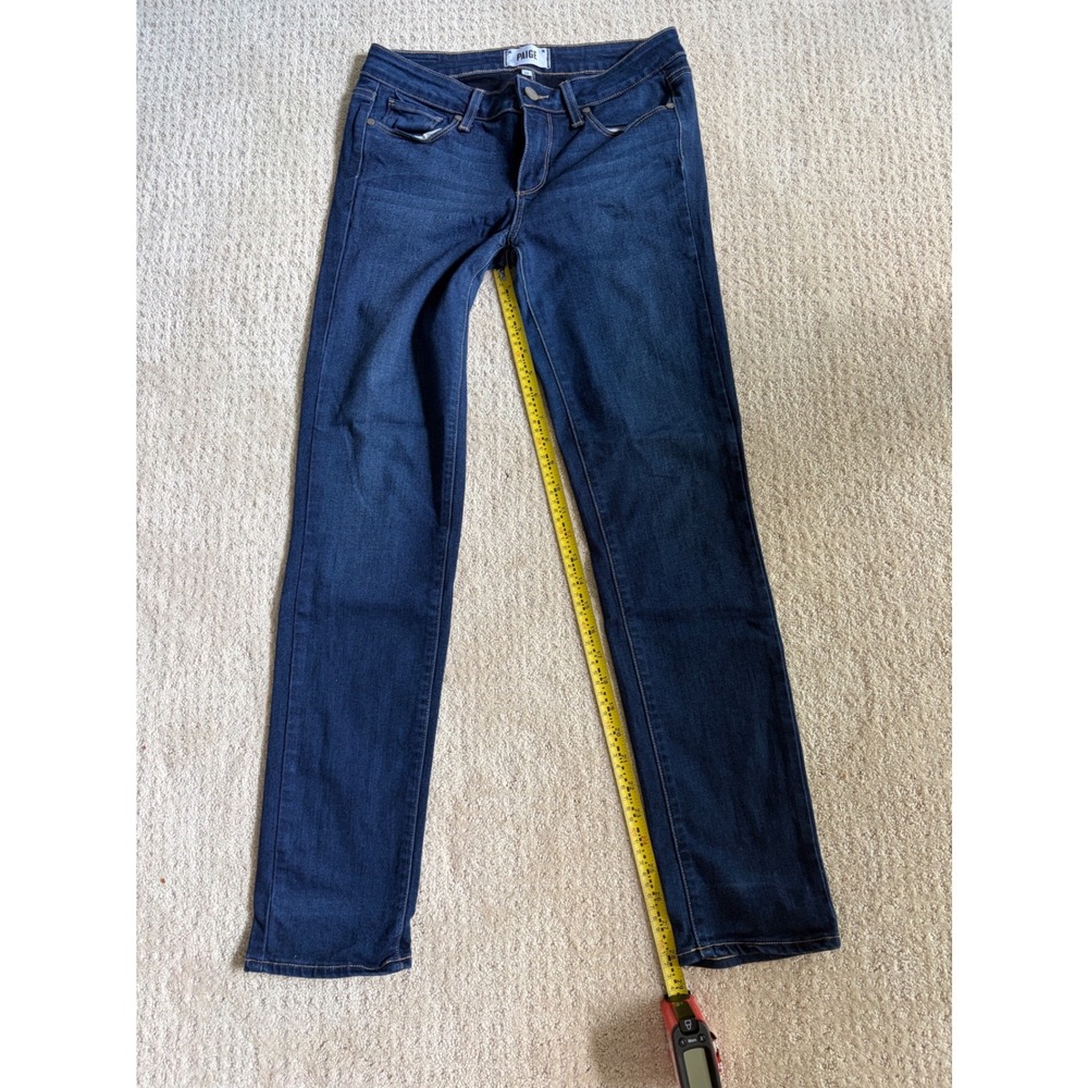 Paige Skyline Skinny Jeans Womens 28 Dark Wash Indigo Stretch Denim Made in USA‎